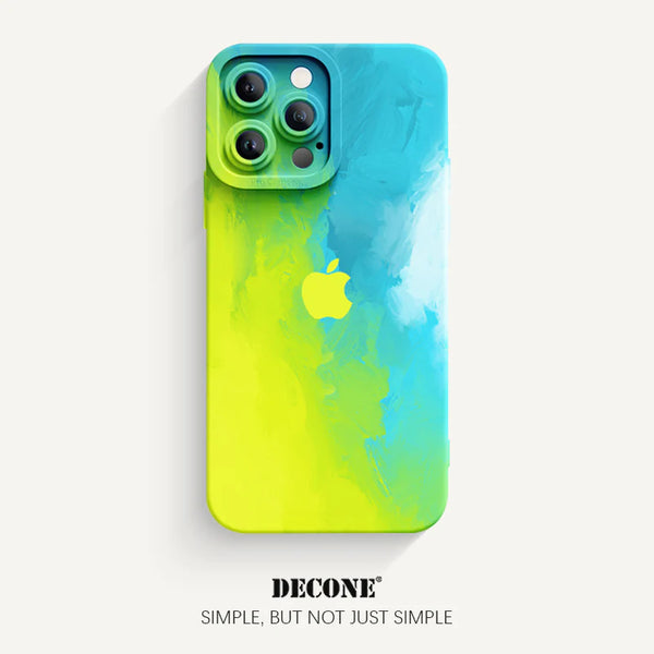 iPhone 13 Series | Watercolor Series Pupil Liquid Silicone Phone Case