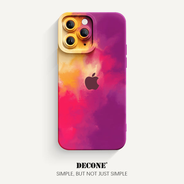 iPhone 11 Series | Watercolor Series Pupil Liquid Silicone Phone Case