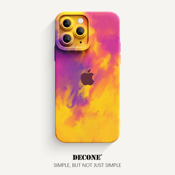 iPhone 11 Series | Watercolor Series Pupil Liquid Silicone Phone Case