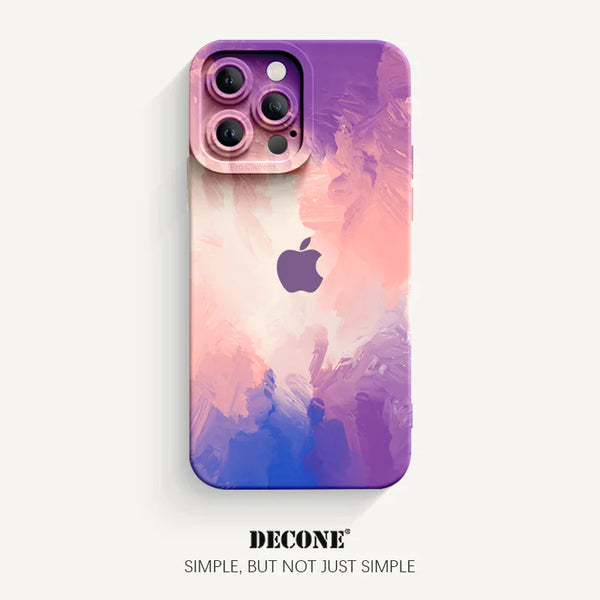 iPhone 12 Series | Watercolor Series Pupil Liquid Silicone Phone Case