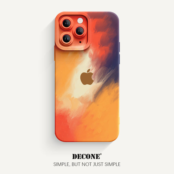 iPhone 11 Series | Watercolor Series Pupil Liquid Silicone Phone Case