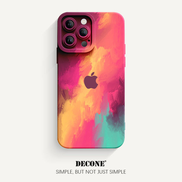 iPhone 13 MagSafe Series | Watercolor Series Pupil Liquid Silicone Phone Case