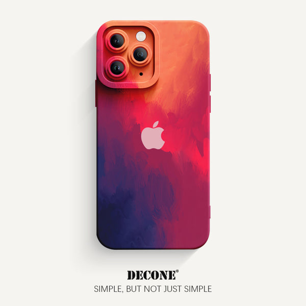 iPhone 11 Series | Watercolor Series Pupil Liquid Silicone Phone Case