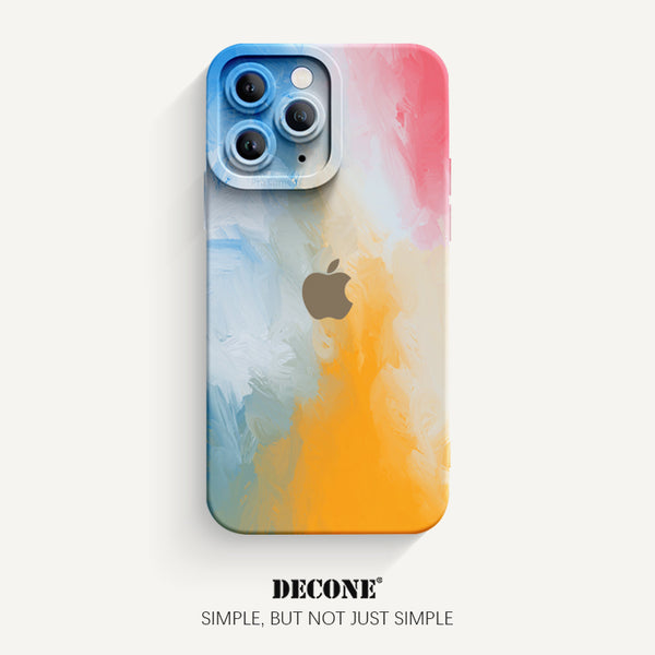 iPhone 11 Series | Watercolor Series Pupil Liquid Silicone Phone Case