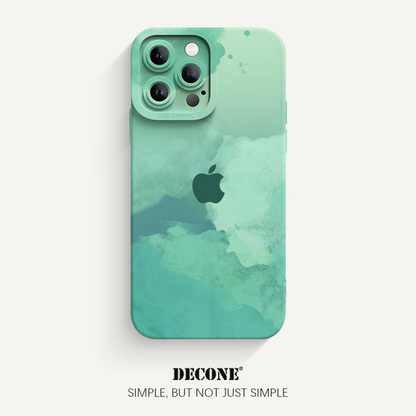 iPhone 14 Series | Watercolor Series Pupil Liquid Silicone Phone Case