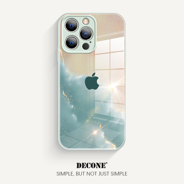 iPhone 13 Series | Watercolor Series Tempered Glass Phone Case