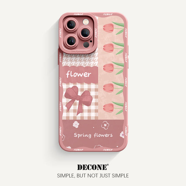 iPhone 12 Series | Flower Series Pupil Liquid Silicone Phone Case