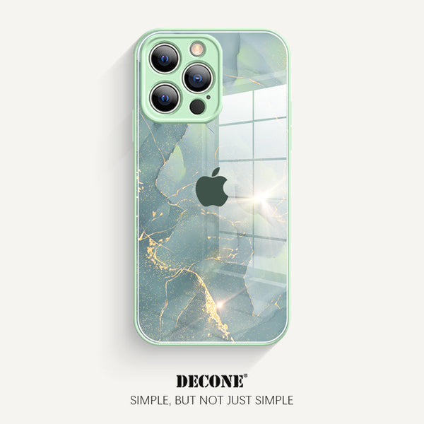 iPhone 14 Series | Watercolor Series Tempered Glass Phone Case