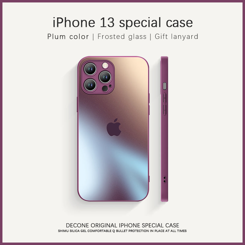 【Decone】iPhone 13 MagSafe Series  Frosted glass phone case . (gift la –  DECONE