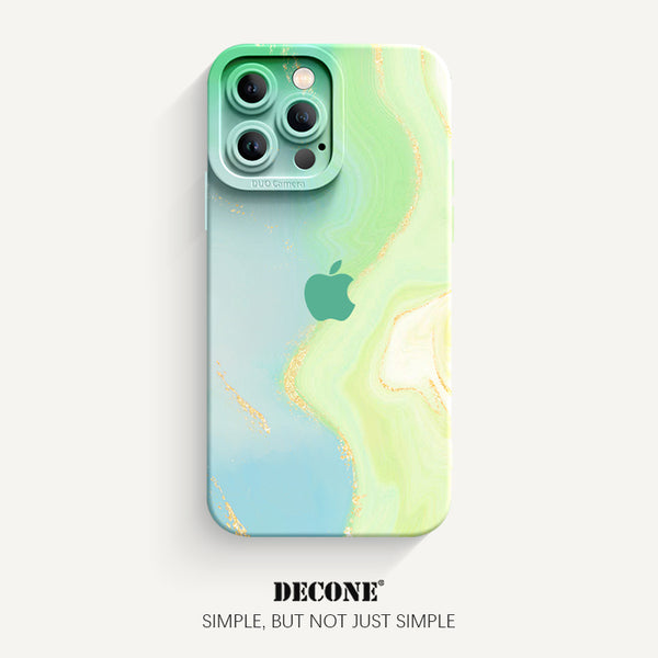 iPhone 14 Series | Watercolor Series Pupil Liquid Silicone Phone Case