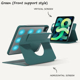 iPad Series | Swivel Leather Smart Cover (2.0 Acrylic Back)