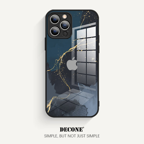 iPhone 12 Series | Watercolor Series Tempered Glass Phone Case