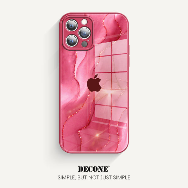 iPhone 12 Series | Watercolor Series Tempered Glass Phone Case