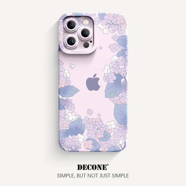 iPhone 12 Series | Flower Series Pupil Liquid Silicone Phone Case