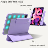 iPad Series | Swivel Leather Smart Cover (2.0 Acrylic Back)