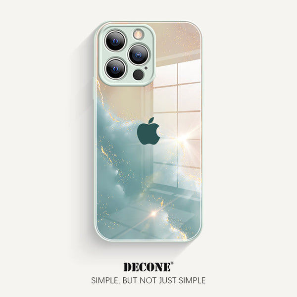 iPhone 14 Series | Watercolor Series Tempered Glass Phone Case