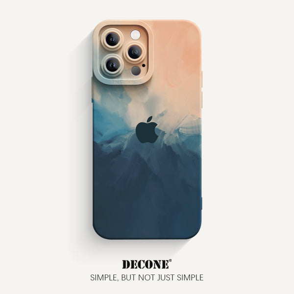 iPhone 14 Series | Watercolor Series Pupil Liquid Silicone Phone Case