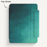 iPad Series | Watercolor Leather Smart Magnetic Reversible Clip (With Clip Buckle)