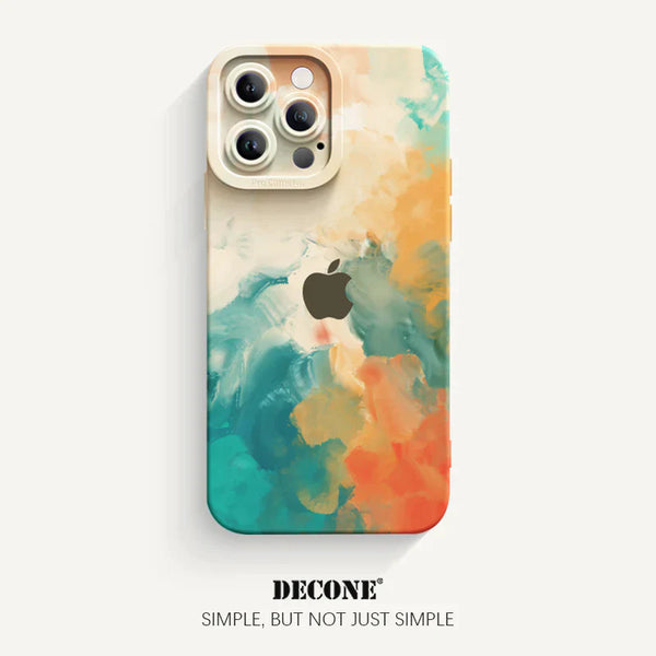 iPhone 12 Series | Watercolor Series Pupil Liquid Silicone Phone Case