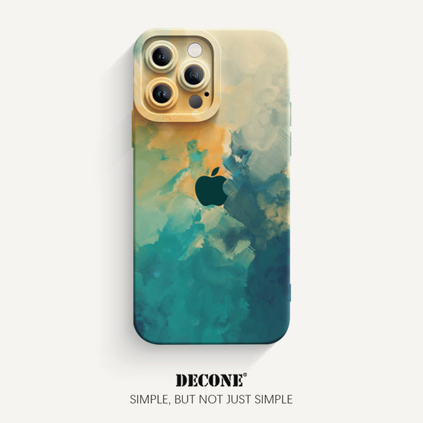 iPhone 13 MagSafe Series | Watercolor Series Pupil Liquid Silicone Phone Case