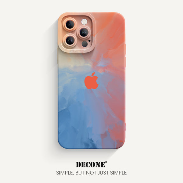 iPhone 14 Series | Watercolor Series Pupil Liquid Silicone Phone Case