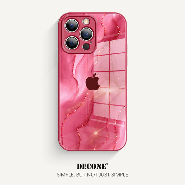 iPhone 14 Series | Watercolor Series Tempered Glass Phone Case