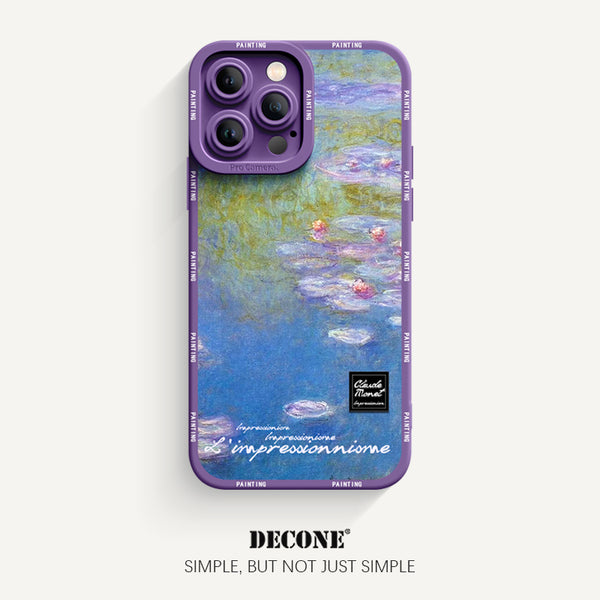 iPhone 13 Series | Oil Painting Series Pupil Liquid Silicone Phone Case