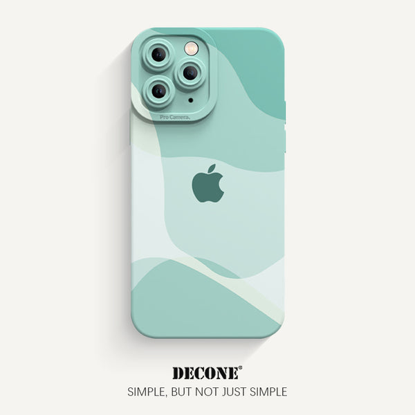 iPhone 11 Series | Gradient series pupil liquid silicone phone case