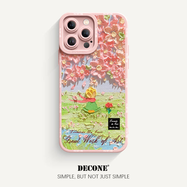 iPhone 12 Series | Art Painting Series Pupil Liquid Silicone Phone Case