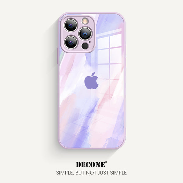 iPhone 13 Series | Watercolor Series Tempered Glass Phone Case