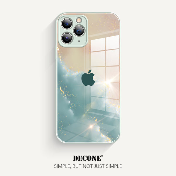 iPhone 11 Series | Watercolor Series Tempered Glass Phone Case