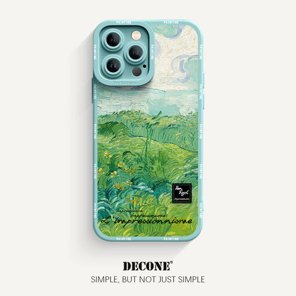 iPhone 13 MagSafe Series | Oil Painting Series Pupil Liquid Silicone Phone Case