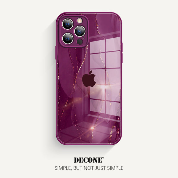 iPhone 12 Series | Watercolor Series Tempered Glass Phone Case