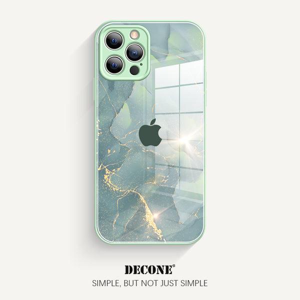 iPhone 12 Series | Watercolor Series Tempered Glass Phone Case