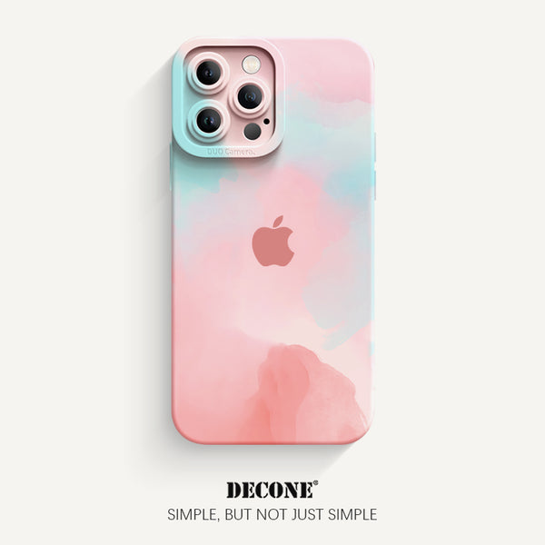 iPhone 14 Series | Watercolor Series Pupil Liquid Silicone Phone Case