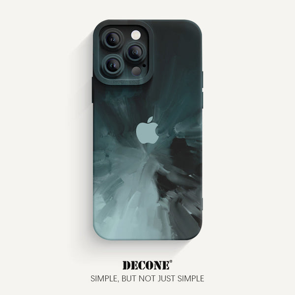 iPhone 12 MagSafe Series | Watercolor Series Pupil Liquid Silicone Phone Case