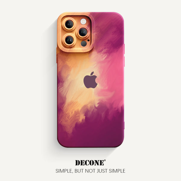 iPhone 14 Series | Watercolor Series Pupil Liquid Silicone Phone Case