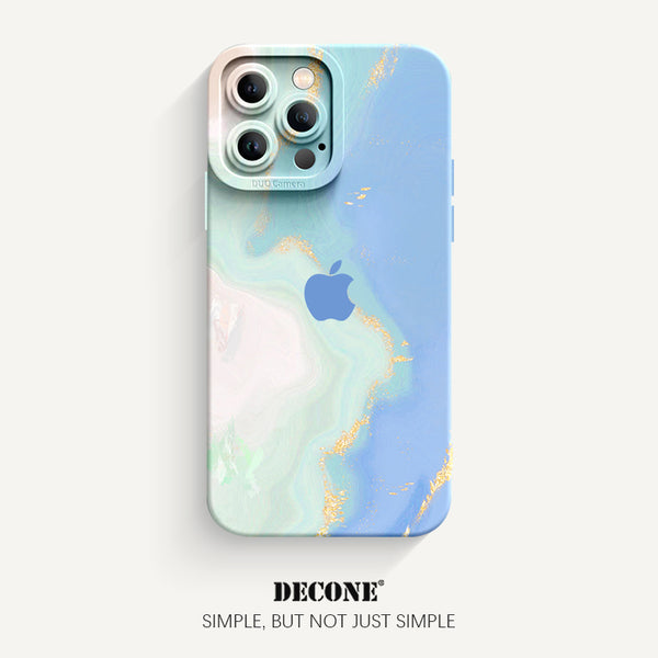 iPhone 14 Series | Watercolor Series Pupil Liquid Silicone Phone Case