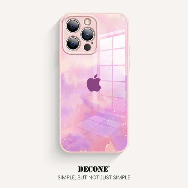 iPhone 14 Series | Watercolor Series Tempered Glass Phone Case