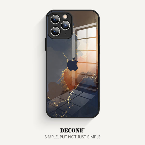 iPhone 11 Series | Watercolor Series Tempered Glass Phone Case