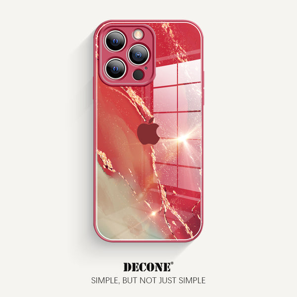 iPhone 13 Series | Watercolor Series Tempered Glass Phone Case