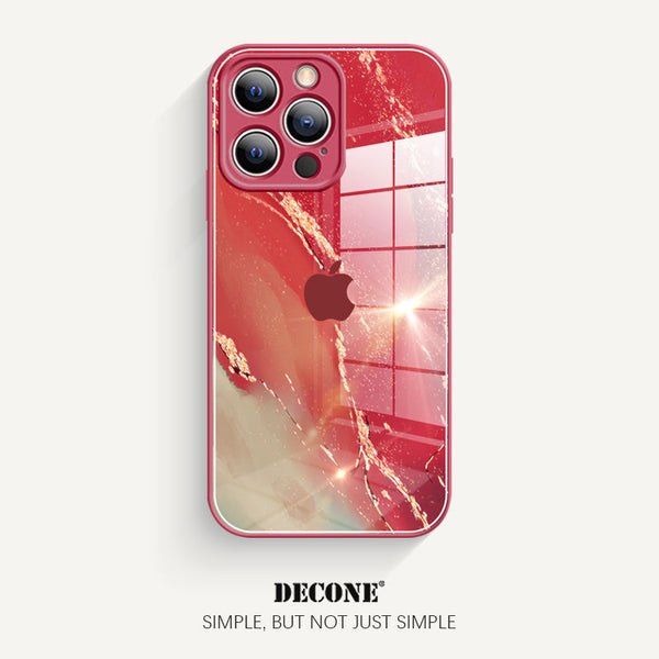 iPhone 14 Series | Watercolor Series Tempered Glass Phone Case