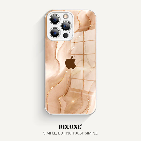 iPhone 14 Series | Watercolor Series Tempered Glass Phone Case