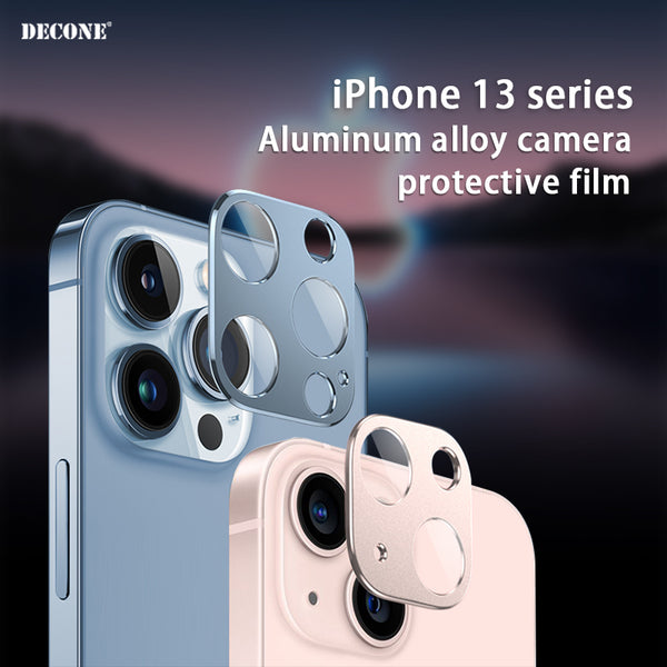 【Decone】iPhone 13 | Mini | Pro | Pro Max aluminum alloy camera protective film