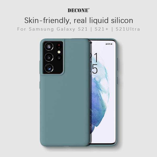 【Decone】 Samsung S21 | S21+ | S21 Ultra Liquid Silicone Protective Phone Case