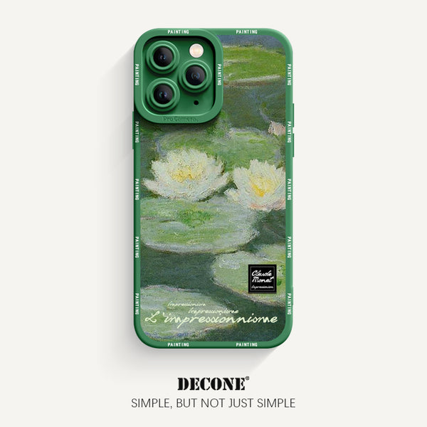 iPhone 11 Series | Oil Painting Series Pupil Liquid Silicone Phone Case