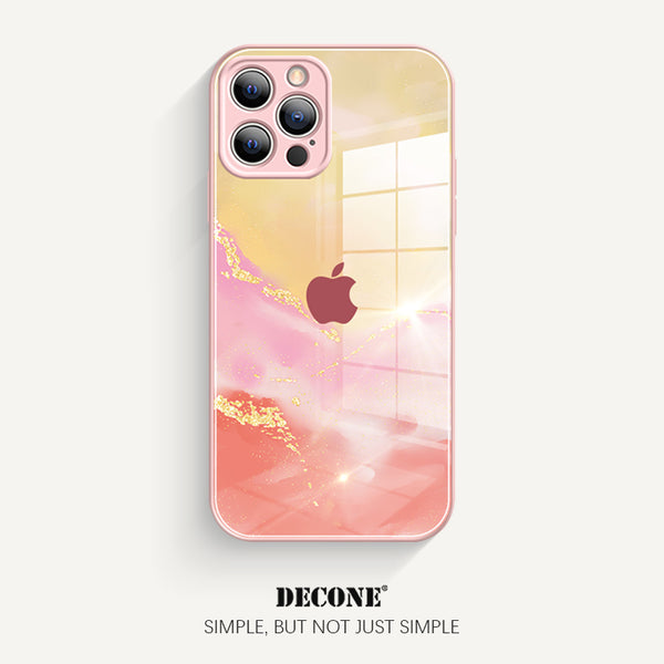 iPhone 12 Series | Watercolor Series Tempered Glass Phone Case