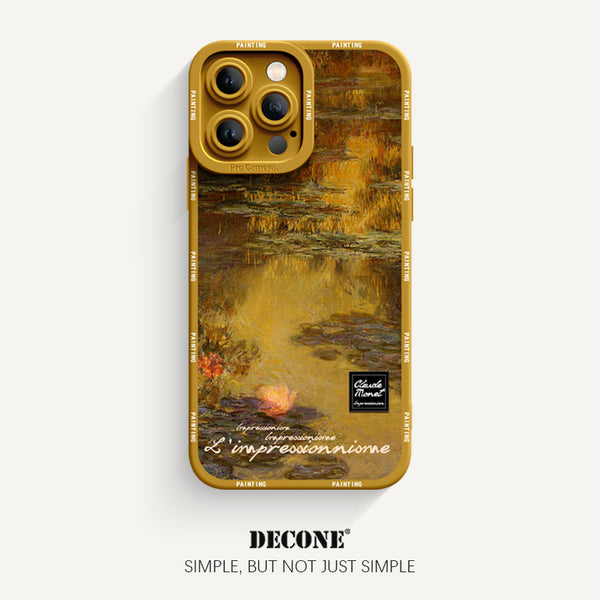 iPhone 13 Series | Oil Painting Series Pupil Liquid Silicone Phone Case