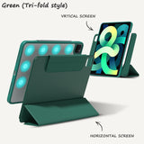 iPad Series | Swivel Leather Smart Cover (2.0 Acrylic Back)