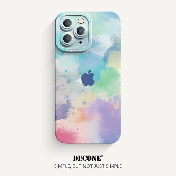 iPhone 11 Series | Watercolor Series Pupil Liquid Silicone Phone Case